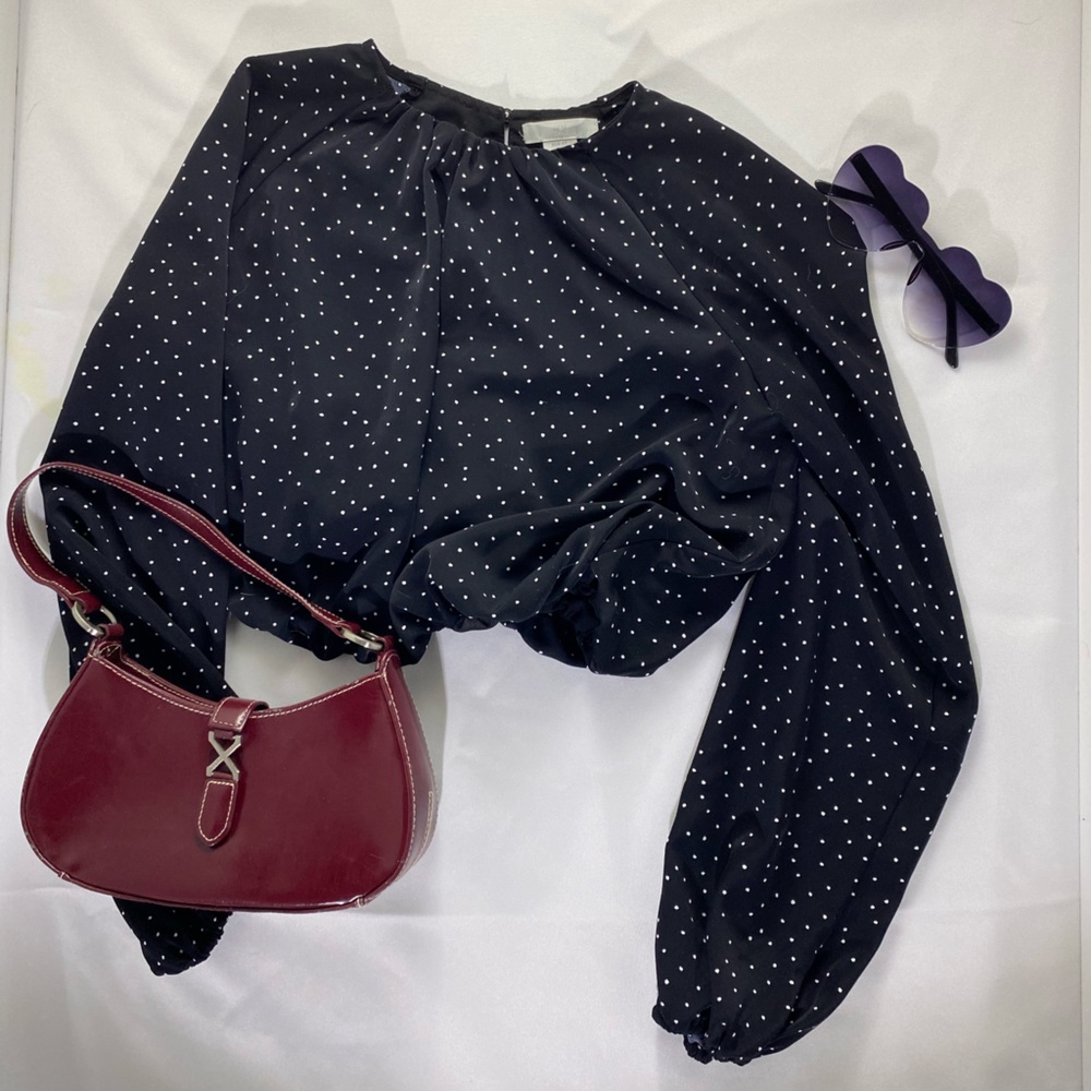 H&M Black Blouse XS